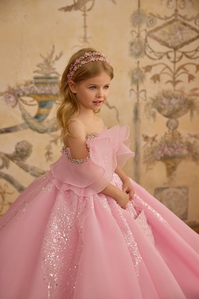 Aveline Stardust Gown | Pentelei Couture Girls Dress
