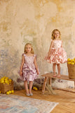 Elowen Rosette Gown | Pentelei Couture Girls Pageant Flower Girl Dress