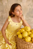 Elowen Rosette Gown | Pentelei Couture Girls Pageant Flower Girl Dress