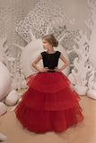 Gorgeous Wedding Flower Girl Dress Pageant Tulle Lace Formal Gown