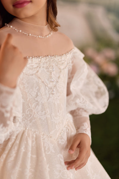 Luxury Girls Communion & Flower Girl Gown | Pentelei