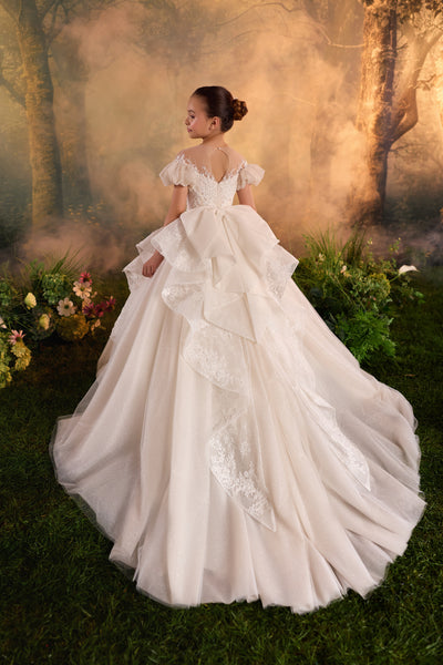 Pentelei Couture First Communion Lace Dress