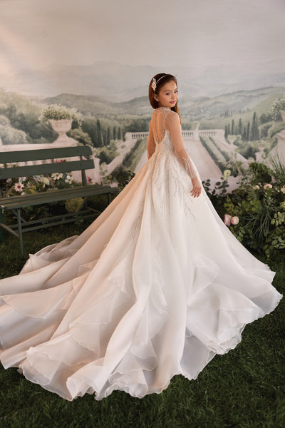 Pentelei Couture Girls Communion & Flower Girl Gown