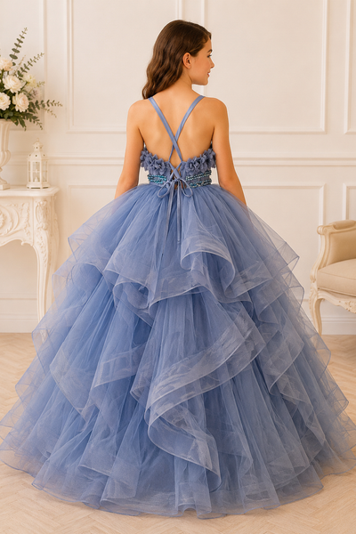 Arlena Rose Custom Flower Girl Dress | Blush Kids