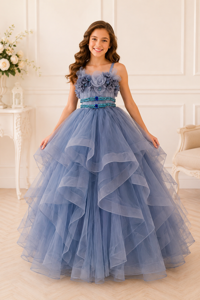 Arlena Rose Custom Flower Girl Dress | Blush Kids