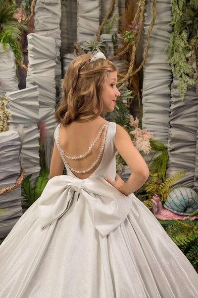 Serenelle Radiance Gown – Couture White Dress for Communion & Special Occasions