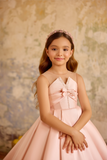 Pentelei Couture Girls Satin Ball Gown | Special Occasion
