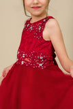 Skylar Aqua Lace Party Dress | Girls Pageant & Birthday Dress