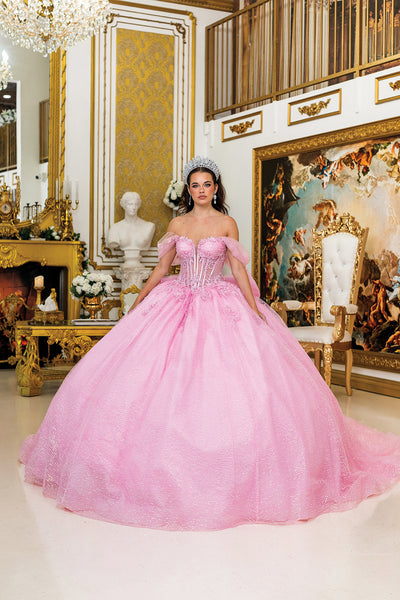 Marcella Sparkle Quinceañera Ball Gown | Queen Collection