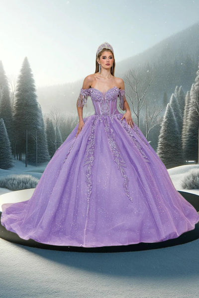 Avelina Royale Lilac Quinceañera Dress – Princess Ball Gown