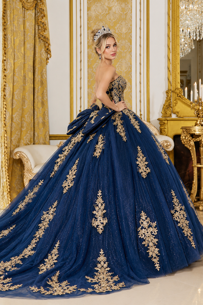 Regal Embroidered Quinceañera Ball Gown | Sweet 16 Dress