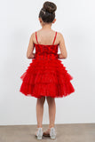 Blush Princess Layered Party Dress – Perfect for Birthdays & Pageants