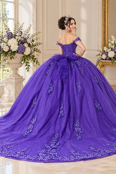 Queen Collection Purple Quinceañera Ball Gown