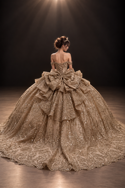 Alessandra Luxury Quinceañera Ball Gown | Queen Collection