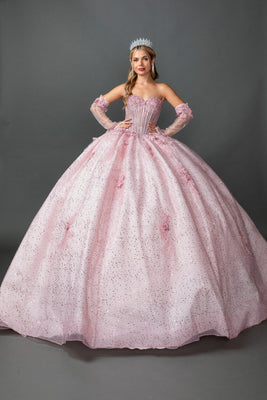 Arabella Sparkle Quinceañera Gown | Queen Collection