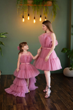 Shop the Brianna Ruffled Tulle Hi-Lo Dress for Flower Girls