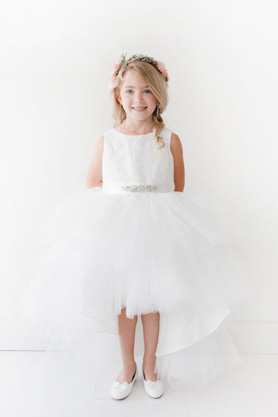 Aurélie Ruffle Baby Dress – Special Occasion Party Dress