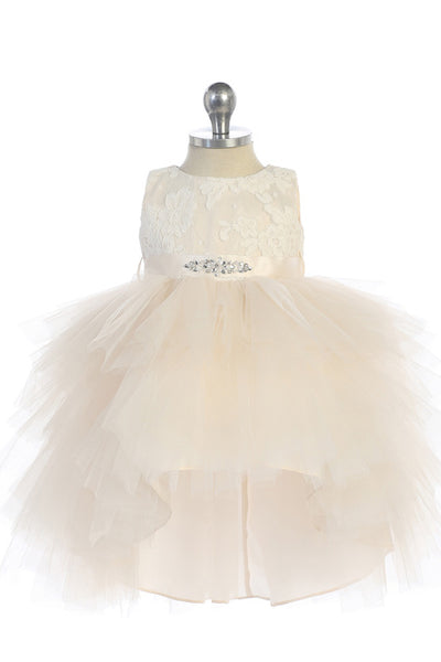 Aurélie Ruffle Baby Dress – Special Occasion Party Dress