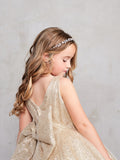 Stunning Girls Winner Glitter Pageant Dress With Train