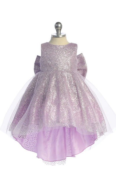 Julia Glitter Tulle Hi Lo Baby Pageant Party Dress