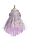 Julia Glitter Tulle Hi Lo Baby Pageant Party Dress