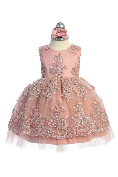 Serena Luxe Baby Dress – Special Occasion Style