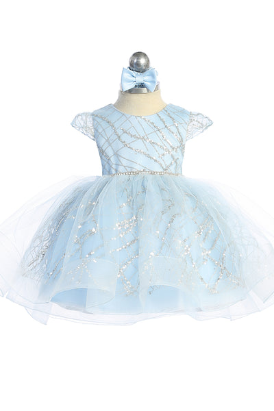 Aurora Glitz Sequin Tulle Dress for Girls