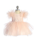 Marianna Baby Girl Glitter Tulle Party Pageant Dress
