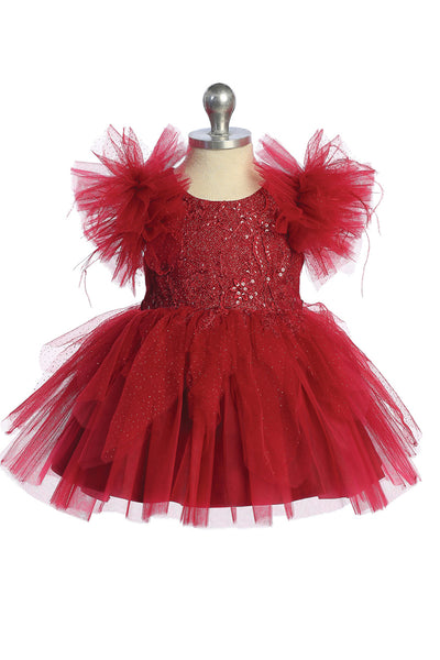 Marianna Baby Girl Glitter Tulle Party Pageant Dress