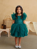 Marianna Girls Glitter Tulle Party Pageant Dress