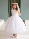 Hannah Dress – Lace Bodice & Tulle Skirt for Girls