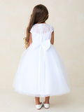 Addison Communion Dress – Lace, Tulle & Satin Elegance