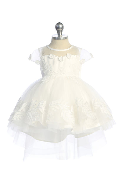 Liana Petal Baby Dress – Baptism & Special Occasion