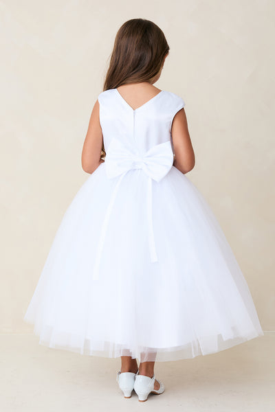 Celeste Luxe Tulle Gown – Communion, Flower Girl & Special Occasion