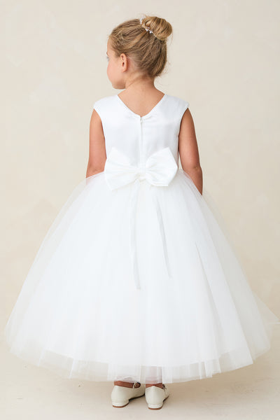 Celeste Luxe Tulle Gown – Communion, Flower Girl & Special Occasion