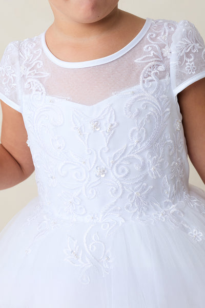 Annalise Pearl Lace Dress – Designed for Cherished Occasions