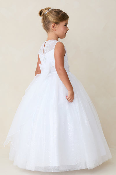Grace Sparkle Lace Dress – 1st Communion & Special Moments