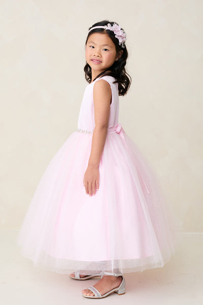 Liana Grace Tea-Length Dress – Girls Special Occasion Dress in 12 Colors