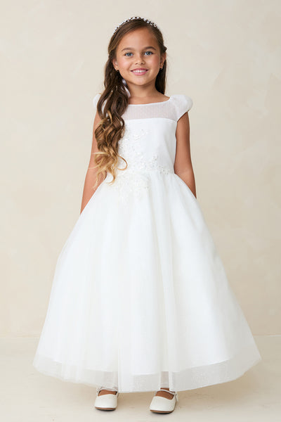 Seraphina Bloom Dress - Classic Communion & Flower Girl Gown