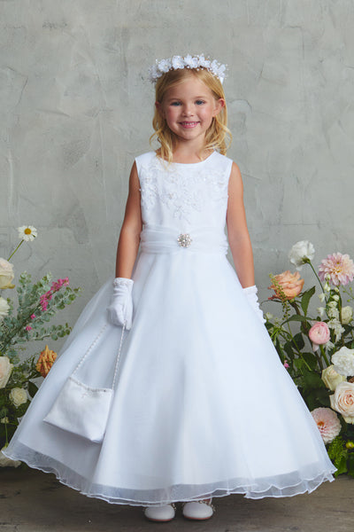 Girls Communion Dress – Maria Bloom Dress