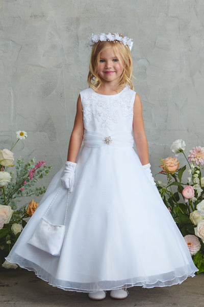 Girls Communion Dress – Maria Bloom Dress