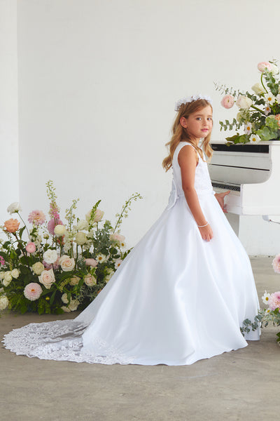 Annalise Cathedral Bloom – Communion Gown