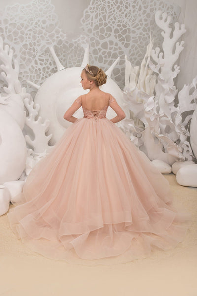 Wedding Birthday Party Flower Girl Dress Tulle Special Occasion Girl Dress