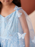 Diamond Collection - Amaya Girls Sequined Pageant Dress