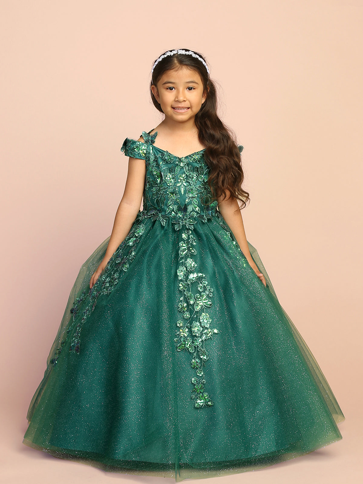 Girl's Diamond outlet Pageant Dress