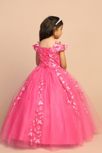 Diamond Collection | Penny Girls Glitter Pageant Dress