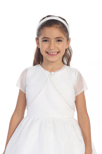 Celestine Pearl Bolero – Girls’ Communion Cover-Up