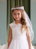 Elise Grace Plus Gown – Elegant Plus Size Communion & Flower Girl Dress
