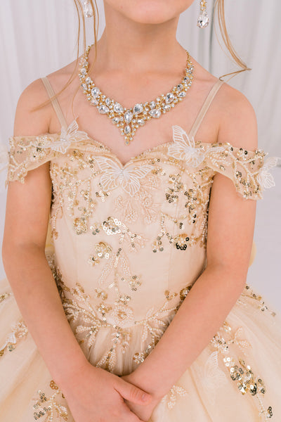 Madison Starlight Pageant Gown for Girls