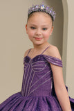 Ariana Royal Sparkle Pageant Gown for Girls